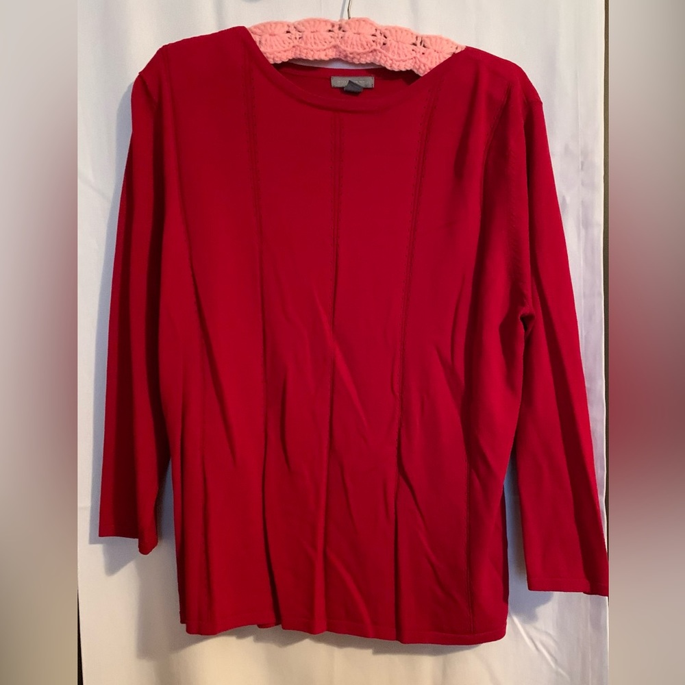 Investments Women’s Red Sweater, X-Large